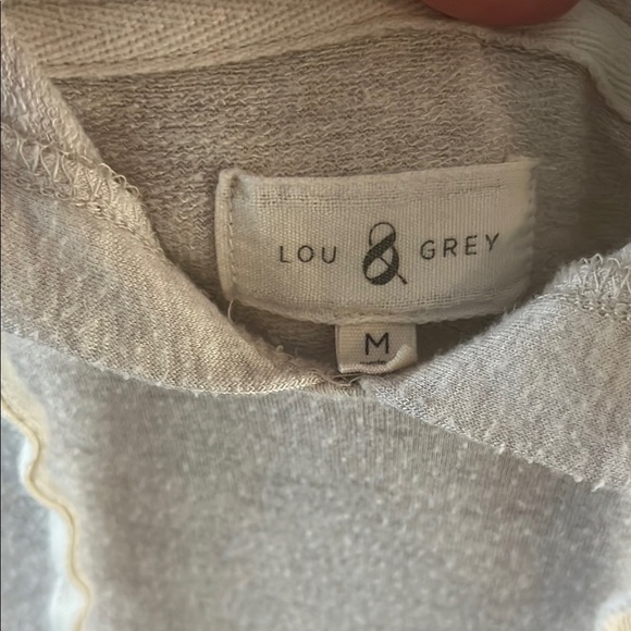 Lou & Gray Cream short sleeve Sweatshirt - Picture 4 of 6